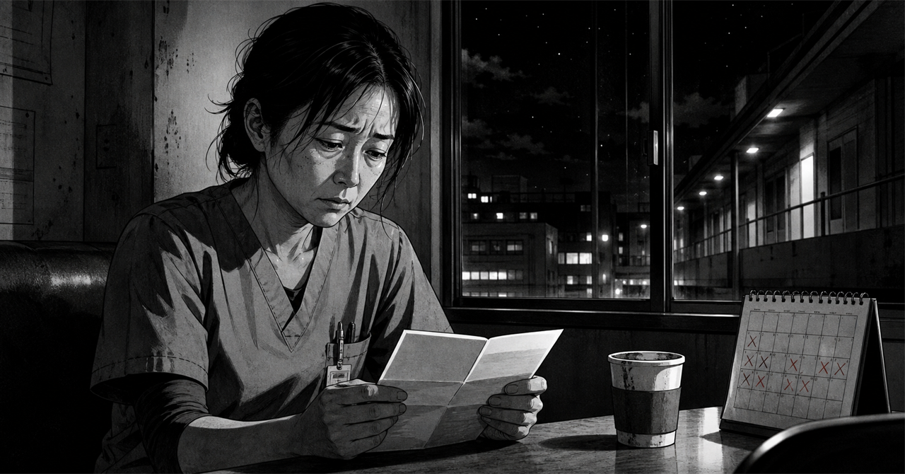 【限界ナースへ】「給料が安い」と感じている看護師へ——夜勤手当に依存しない3つの選択肢