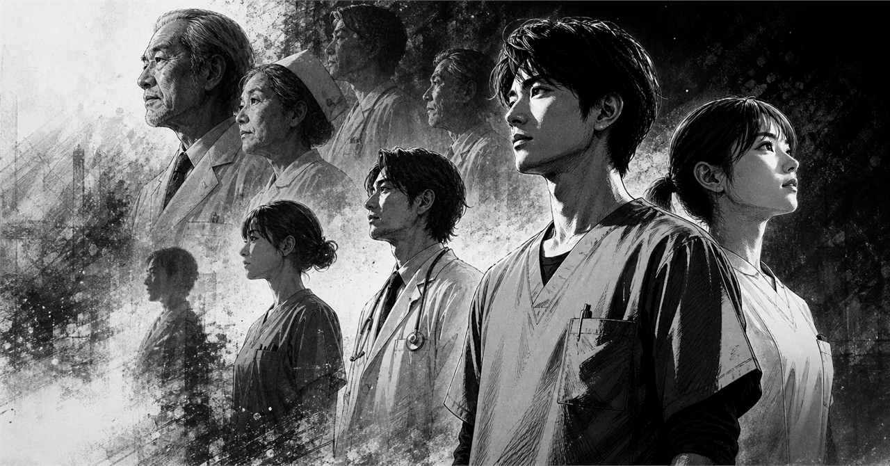 【ドクターX】歴代キャストを徹底解剖——キャスト変遷ハブ型・人で読む組織の歴史