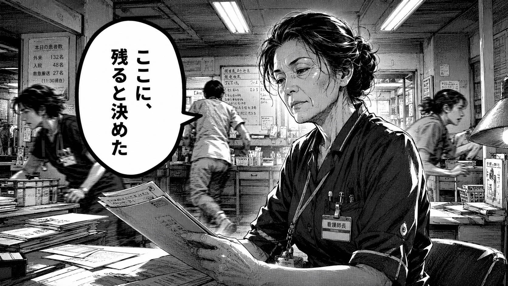ここに、残ると決めた