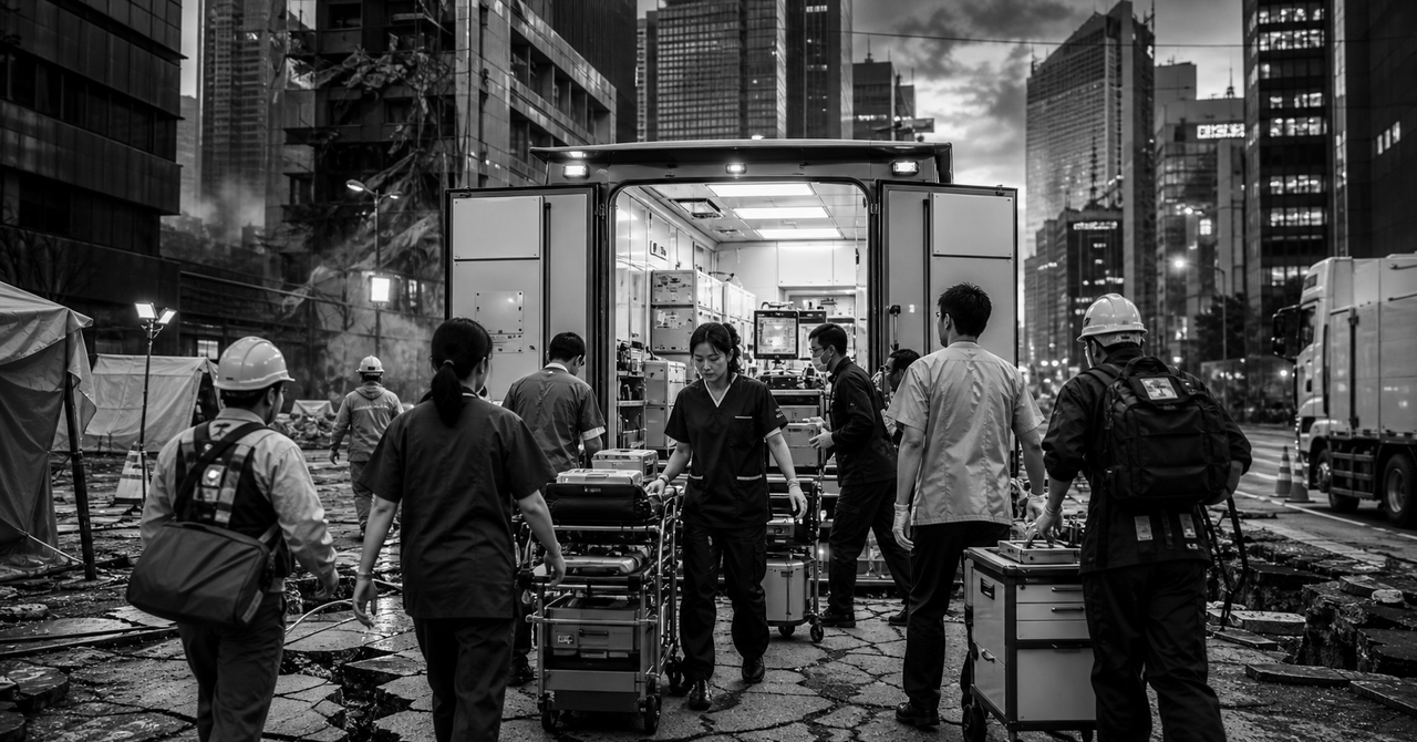 首都直下地震へ向かうTOKYO MERの救命チーム